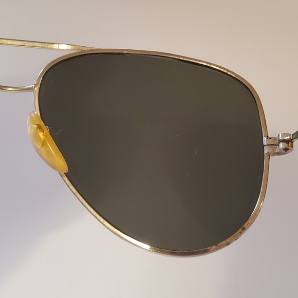 Vintage Sun-Ray Taiwan Mirror Aviator Sunglasses - Picture 7 of 15